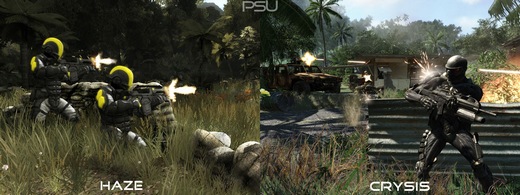 Haze Vs Crysis